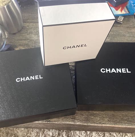 chanel empty box for sale|Chanel jewellery packaging.